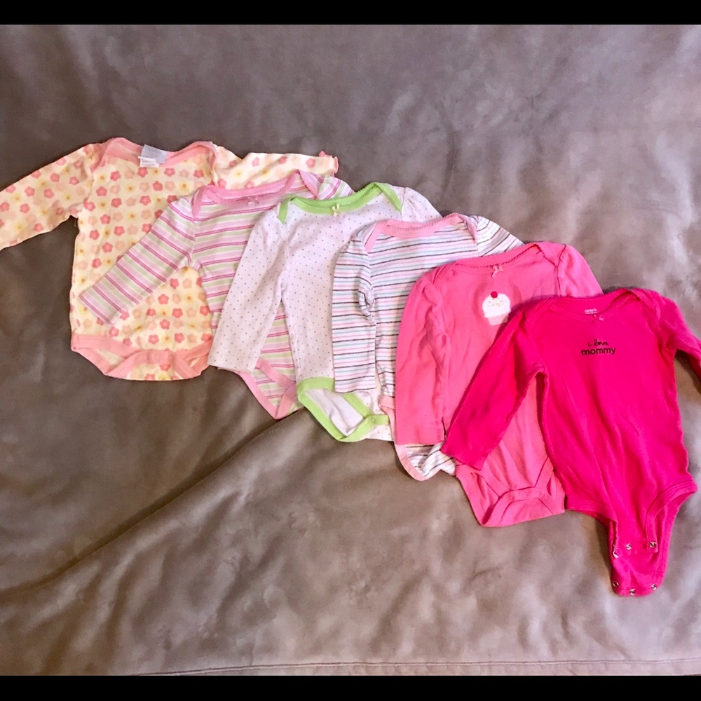 Lot of 6-9m onesies